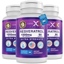 Genex Formuly 1500mg Resveratrol s BioPerine pre absorpciu (3 balenia) 