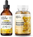 Wild & Organic Echinacea Goldenseal Tinture 4 fl oz & Immune Support Gummies