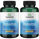 Swanson Inozitol 650 Milligrams 100 kapsúl (2 balenia)