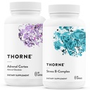 THORNE - Adrenal Support Bundle - Adrenal Cortex a Stres B-Complex - Stres & Immune Management - 60 Služieb