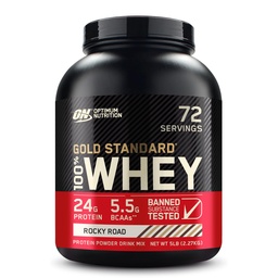 Optimálna výživa Gold Standard 100% Srvátka Protein Powder, Rocky Road, 5 libier (Backaging May Vary)