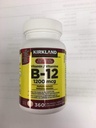 Kirkland Signature Vitamín B12, 1200 μg, 360 tabliet