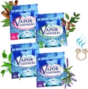 Dilatačné clips nosa, Cool & Easy Dýchanie pod maskou, 4-Scent Variety Pack (Peppermint, Wintergreen, Škorica, Levanduľa), 8 Počet, Instant Nasálna kongescia Relief, bez drog