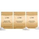 Pure Original Ingrediencie Draslík Bikarbonát, Chlorid vápenatý, & Epsom soľná kanvica, (1lb) Jedlo bezpečné, Čistenie a varenie