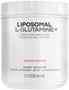 Kódovanie Lipozomálny L-glutaminový prášok - vysoká potencnosť L-glutamine 5,000 mg na podanie - 3-mesačná dodávka - lipozomálna dodávka, voľná forma aminokyselín, neochutený glutamín - bez GMO lepidla - 16.67 oz