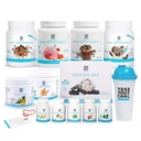 Áno, môžeš! All-in-One Kit s jedlom výmena Shakes, Aloe Vera nápoj Mix, Fiber Shake Mixer, Bielkoviny Snacks, Doplnky - Kompletné Wellness Kit