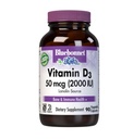 BlueBonnet Vitamín D3 2000 IU Rastlinné kapsuly, 90 Počet