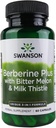 Swanson Berberine Plus s horkou Melon & Milk Thitle - 3-in-1 Formula 60 Caps
