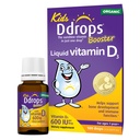 Drops Kids Booster 600IU 100 kvapky - denne tekutý vitamín D pre deti. Podpora silné kosti a imunitný systém u detí. Žiadne konzervačné látky, žiadny cukor, bez GMO, alergie-priatelia