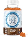 Jeden Manuka med Nový Zéland Gummy - Prírodná imúnna podpora doplnok - Vegetarián, želatína zadarmo - Delicious Mandarin Ochutená imunita Gumové vitamíny