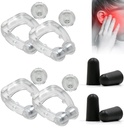 Akupeace Tinnitus Relief Device, Auricalm Tinnitus Relief Device, Tinnitus Relief pre zvonenie ucha, Tinnitus Ušné putá nastaviť zastaviť zvonenie ucha (2páry)