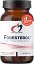 Designs for Health Plant Sterols and Stanols - Foresterol Stanol Sterol Supplement with Beta-Sitosterol from Conisonal Pine - Designed to Help Maintain Healthy Cholesterol Levels (90 Softgels)