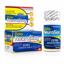 Dolo Neurobion Bolesť Reliever, Horúčka Redukcia, Extra sila. Alivia el Dolor, Reduce la Fiebre, extra Fuerte. 60 tabliet. Acetaminofén 500 mg