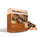 BestMed - High Protein Nutrition Bar - Low-Carb, 15g Protein, Low Cukor, High Fiber, Low Calorie, Jedlo Náhradný bar (Caramel Cocoa, 1 Box - 7 Počet)