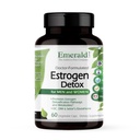 EMERALD LABS Estrogen Detox - podporuje Hormone Balance for Women & Men* - Zahŕňa I3C, DIM a Setria L-Glutationone - Vegan, Gluten-Free - 60 Rastlinné kapsule (30-Deň dodávky)