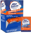 Alka-Seltzer Hangover Relief Tablety, rýchla úľava začína asi 15 minút pre bolesti hlavy, bolesti tela a duševná únava, Bachelorette Party & Bachelor Party, Dispenser Pack, 120 Počet