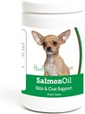 Zdravé plemená Chihuahua Salmon Oil Soft Chews 90 Počet