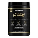 Anabolické Warfare Veiniac Muscle Pump Activator Supplement Stimulant Free Pre-Pracovné s L-Citrulín, Betaine Anhydrous, & Pridané AGMassTM, zvyšuje oxid dusnatý*, Natural 20 Servings