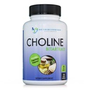 Premium Choline - 500 mg - 120 Veggie Capsules - by DOPLNKY DOPLNKOV DOCTORA - Podpora kognitívneho zdravia, pamäte a viac