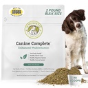 Wholistic Pet Organics Psie kompletný - Psie multivitamín prášok - 2 Lb - Denné psie vitamíny a doplnky pre domáce potraviny - imunitný systém, koža, kabát a celkové zdravie - malé a veľké plemeno