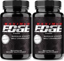 (2 balenia) Maximum Edge Male Pills - Maximum Edge Kapsule od Muži, Kompletný denný vzorec pre celkový Wellness a vrcholový výkon, MaximumEdge Advanced Dietary Supplement, Recenzia (120 kapsúl)
