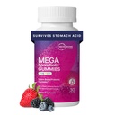 Mikrobiome Labs MegaSporeBiotic Kids Probiotic - Spore Based Gummy Probiotics for Kids - Supports Gut Health & Imunity with Bacillus Probiotic Blend - Berry Ochutené (30 Gummies)