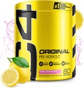 Cellucor C4 Original Pre Workout Powder Ružová citrónová vitamín C pre imunitnú podporu Bezcukrová predúprava Energia pre mužov a ženy 150 mg Kofeín + Beta Alanín + Creatin 60 Slúži