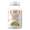 ANDREW LESSMAN PC Pečeň a mozog Výhody 180 Softgels - Fosfatidyl Cholín, Najdôležitejší stavebný blok pre zdravé pečene a mozgu štruktúry, Funkcia. Žiadne prídavné látky. Ľahko prehĺtať softgely