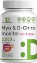 Myo-Inozitol & D-Chiro Inozitol Supplement for Women (40:1) 