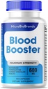 (1 balenie) Mikrobio Blood Booster Kapsule, Micro Bio Blood Booster Natural Blood Flow Suplement, Blood Booster Tablets, Micro Bio Brands Blood Booster Advanced Formula