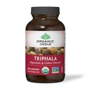 ORGANIC INDIA Triphala Kapsule Organické - Bylinné doplnky s Amla, Bibhitaki, Haritaki, Digestion & Colon Support, Immune System Support, Adaptogen, Vegan, USDA Certified Organic - 180 Kapsule