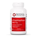PROTOKOL PRE ŽIVOTNÉ BILANCIE L-Tryptofán 1000mg - Podpora spánku podporuje relaxáciu - 60 kariet