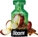 Boom Nutrition - Carb Boom Energy Gel - Fruit-Flavred Energy Gels - Cvičenie Gel - Energy Gel for Cycling - Beh Gel - Natural Energy Gel - Apple Cinnamon (24 Balenie)