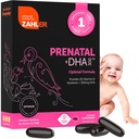 Zahler prenatálny vitamín s DHA a folátom - DHA doplnky a prenatálny multivitamín pre matku a dieťa - Kosher prenatálne DHA vitamíny so železom, Pre Natal Softgels 60 Počet