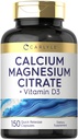 Carlyle horčík Citrát s vitamínom D3 