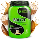 Druh Nutrition Izolyze Wheey Protein Powder, 100% Swhey Isolate for Muscle Building, 27,5 g Protein per Scoop, No Cukor & Low Tuk (Caramel Macchiato, 22 Servings)