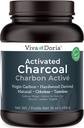 Viva Doria Virgin Activated Charcoal Powder, Hardwood Dedived, Food Grade, 16 Oz (1 libra)