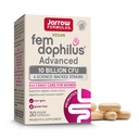 Jarrow Formuly Fem-Dophilus Advanced Vaginálne a trávne probiotiká 10 miliárd CFU so 6 vedeckými backed kmeňmi, pre Vaginálny, močový Tract, Tráviaca a imunitná podpora, 30 kapsúl, Stabilný pre police