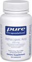 Pure Encapsulations Alpha Lipoic Acid 200 mg - 200 mg ALA - Pečeň & Antioxidant Support* - pre Nerve Health & Carb Metabolizmus - Vegan & Non- GMO Supplement - 60 kapsúl