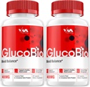 (2 balenia) Gluco Bio zdravé vitamíny doplnok - Advanced Formula GlucoBio, Gluco Bio Maximum Strength Recenzia, 120 Kapsule