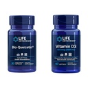 Predĺženie života Bio-Quercetin Immune & Heart Health Antioxidant 30 Kapsule + Vitamín D3 5000 IU 60 Softgels