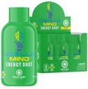 Gorilla Mind Energy Shots (Pack of 6) - Rozšírené zaostrenie & Energy, bez cukru, Fast-Acting, Silný vzorec s vitamínmi a prírodnými extraktmi (Exotic Kiwi)