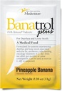 Banatrol® Natural Anti-Hraeal s prebiotikami, Relief from Chronická hnačka, IBS, Opakované hnačka, klinicky podporované lekárske jedlo, non-Constipation, 25 Servings (Pineapples)