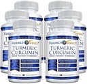 Výskum Overený kurkumín - s BioPerine, Curcumin C3 Complex - Vegan - Made in The USA - 360 Kapsule