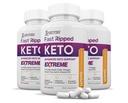 (3 balenia) Rýchle Ripped Keto ACV Extreme Pills 1675MG Keto Support Blend Capsula Alternatíva Keto ACV Gummies Formulated Apple Cider Ocogar Extra Virgin Olive Oil prášok Zelený čaj Leaf 180 Kapsule