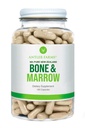 Antler Farmy - 100% Pure New Zealand Bone & Marrow, 180 Kapsule, 750mg - Tráva Fed, Pastúra zvýšil celý kostný extrakt, spracované za studena, zdravé esenciálne tuky, stehenné bunky, kolagén, vápnik