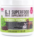 6 v 1 Superfood pes doplnok s organickou Moringa 