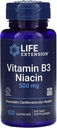 Life Extension Vitamin B3 Niacin, 500 Milligram, 100 Kapsule