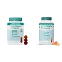 SmartyPants Organické prenatálne vitamíny pre ženy Multivitamínové Gummy Bundle: Probiotiká, Biotín, Metylfolát, Omega 3, Vitamín D3, B12, B6, A, K & Zinok, 120 Počet