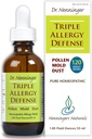 Triple Alergie Defense 120 Dávky Multi-Symptom Relief Pollen pleseň prachu